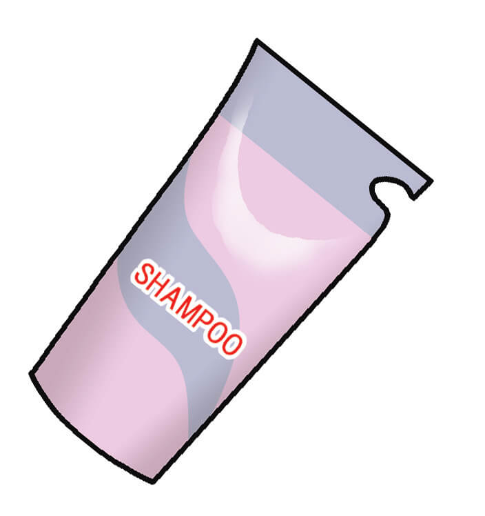 シャンプーの詰め替え容器