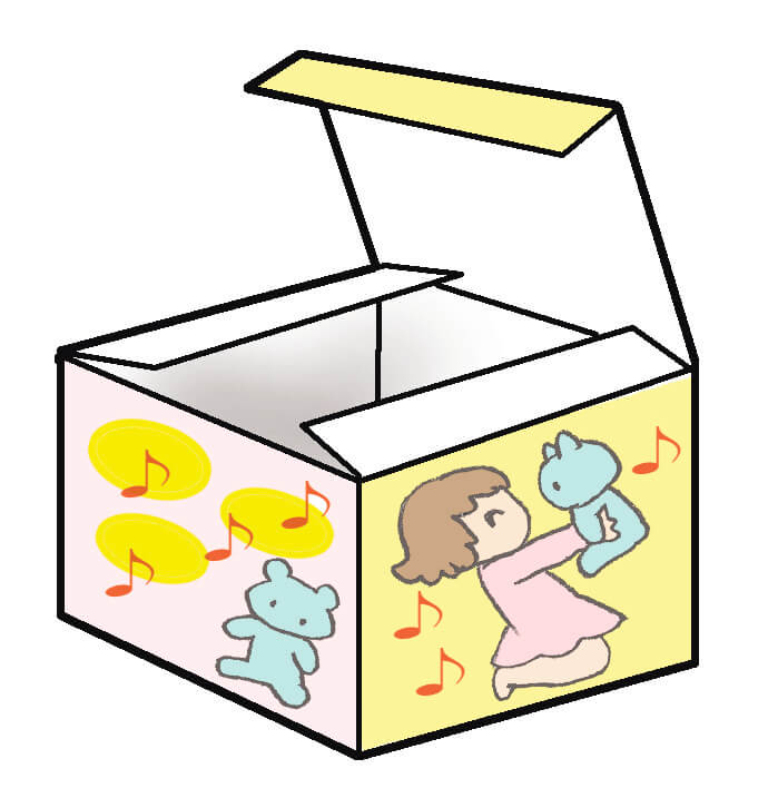 玩具の箱