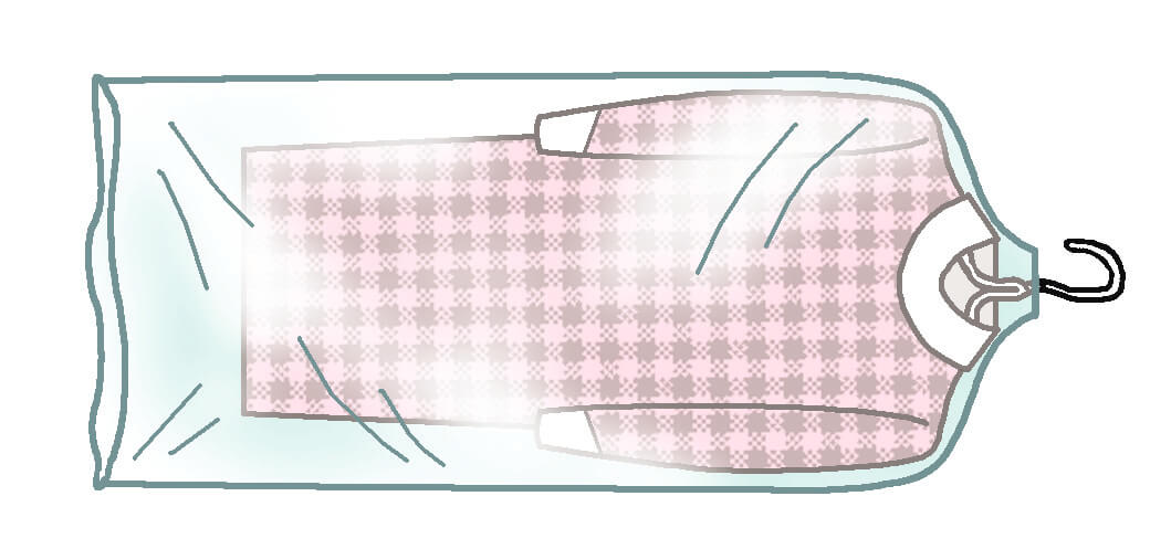 クリーニングの袋