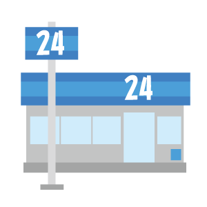 イラスト:店